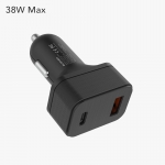 38W Dual USB car charger