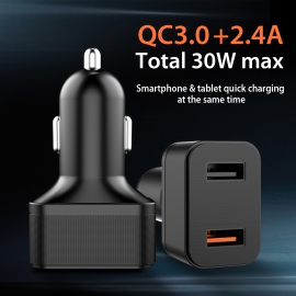 30W Dual USB Car Charger