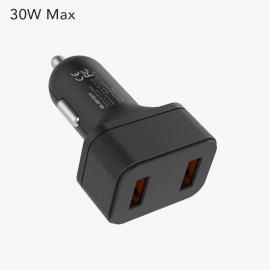 30W Dual USB Car Charger