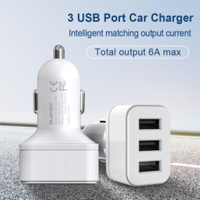 3 USB Smart Port Car Charger