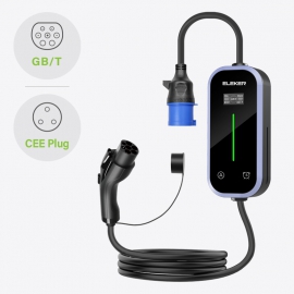 32A/7KW Portable EV Charger-GB/T