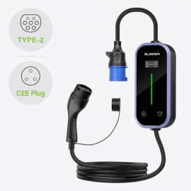 32A/7KW Portable EV Charger-Type 2