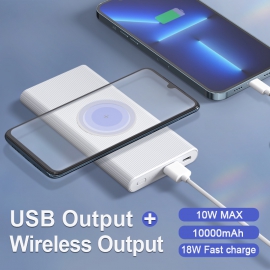 Wireless Power Bank-10000mAh