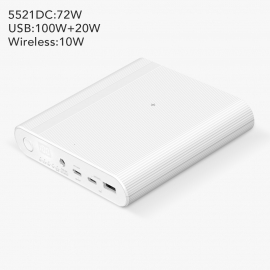 100W/19200mAh  Multifunctional fast charging power..