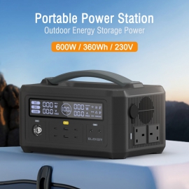 600W/360Wh Portable Power Station-UK