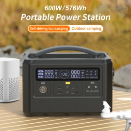 600W/576Wh Portable Power Station-UK	