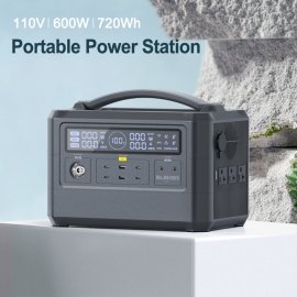 600W/720Wh Portable Power Station-US	
