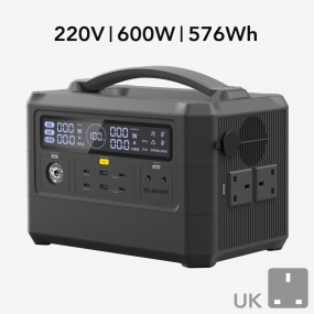 600W/576Wh Portable Power Station-UK	