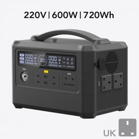 600W/720Wh Portable Power Station-UK 