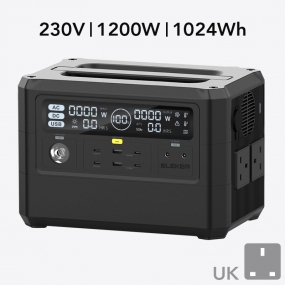 1200W/1024Wh Portable Power Station-UK