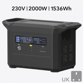 2000W/1536Wh Portable Power Station-UK