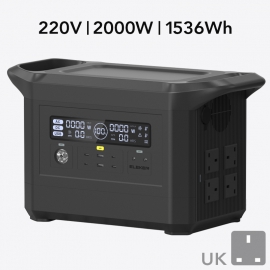 2000W/1536Wh Portable Power Station-UK