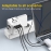 2AC+4USB Universal Travel Adapter With USB Charger
