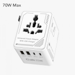2AC+5USB Universal Travel Adapter With USB Charger