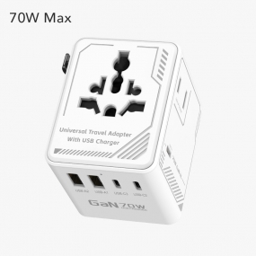 2AC+5USB Universal Travel Adapter With USB Charger