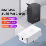 3 USB Port Wall Charger