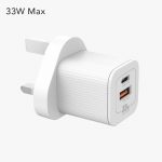   USB-C+A GaN Fast Charger 33W