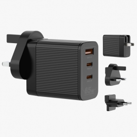   3-Port GaN Quick Charger 65W